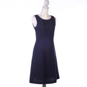 Banana Republic navy blue A line knee length shift